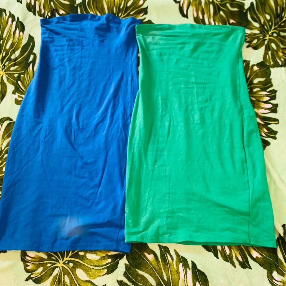 BUNDLE OF 2 TUBE DRESSES